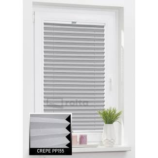 Штори плісе PP155 сірий