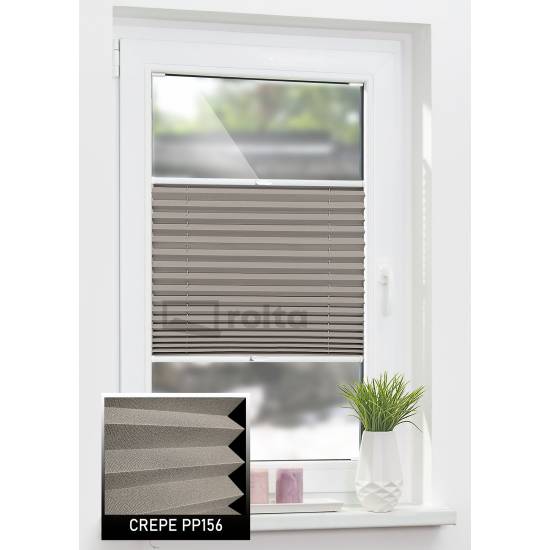 Штори плісе PP156 коричневий Штори плісе PP156 коричневий