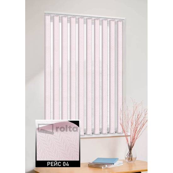 Вертикальні жалюзі Рейс 04 рожевий