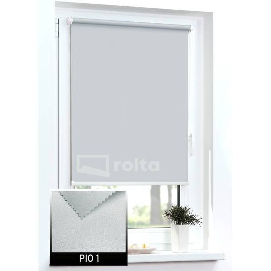 Тканинні ролети блекаут РІО BO 1 світло сірий