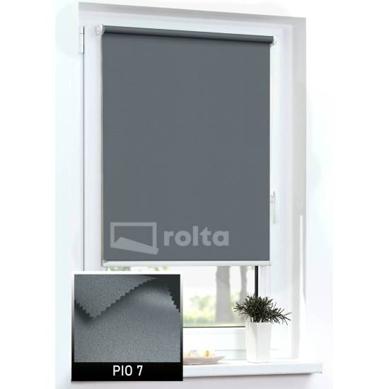 Тканинні ролети блекаут РІО BO 7 графіт Тканинні ролети блекаут РІО BO 7 графіт