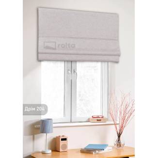 Римські штори-колекція Дрім 204 світло сірий