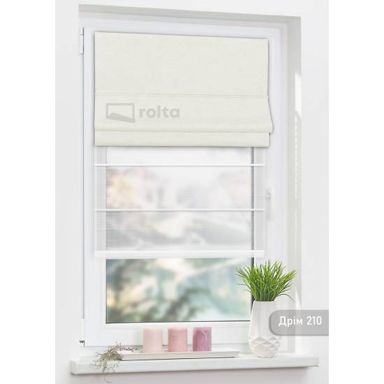 Римські штори-колекція Дрім 210 крем Римські штори-колекція Дрім 210 крем