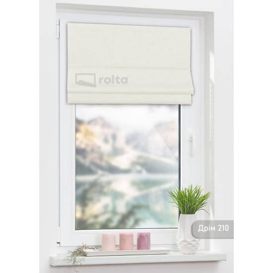 Римські штори-колекція Дрім 210 крем Римські штори-колекція Дрім 210 крем