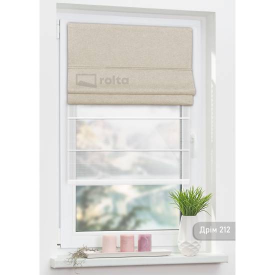 Римські штори-колекція Дрім 212 крем Римські штори-колекція Дрім 212 крем