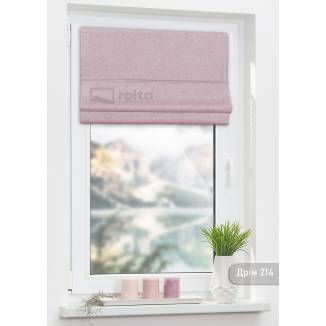 Римські штори-колекція Дрім 214 блідорожевий