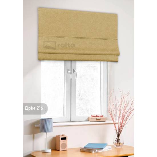 Римські штори-колекція Дрім 216 пісочний Римські штори-колекція Дрім 216 пісочний