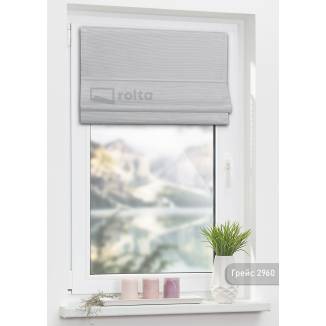 Римські штори-колекція Грейс 2960 сірий