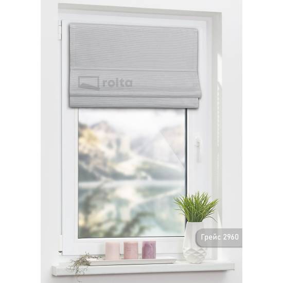 Римські штори-колекція Грейс 2960 сірий Римські штори-колекція Грейс 2960 сірий