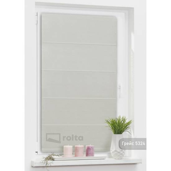 Римські штори-колекція Грейс 5324 світло сірий Римські штори-колекція Грейс 5324 світло сірий