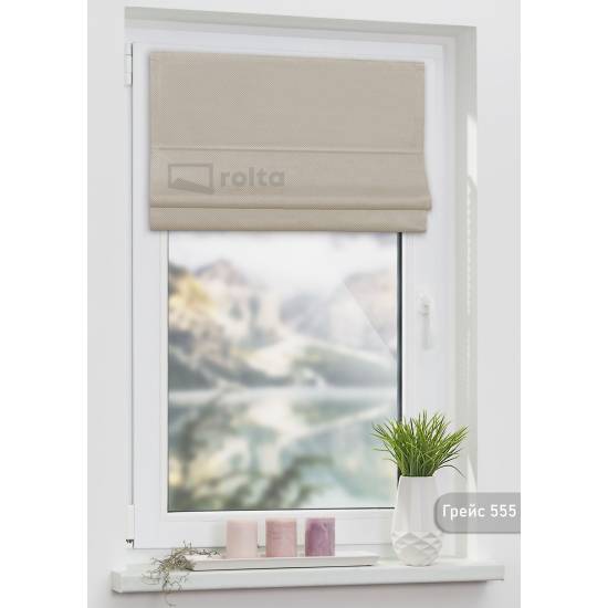 Римські штори-колекція Грейс 555 беж Римські штори-колекція Грейс 555 беж