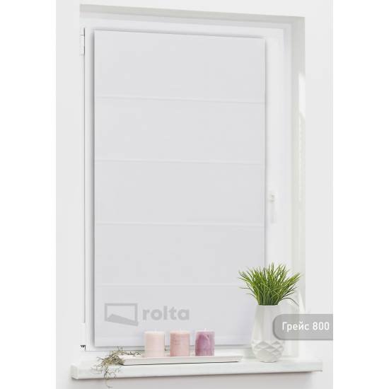 Римські штори-колекція Грейс 800 білий Римські штори-колекція Грейс 800 білий