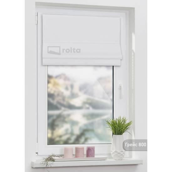 Римські штори-колекція Грейс 800 білий Римські штори-колекція Грейс 800 білий