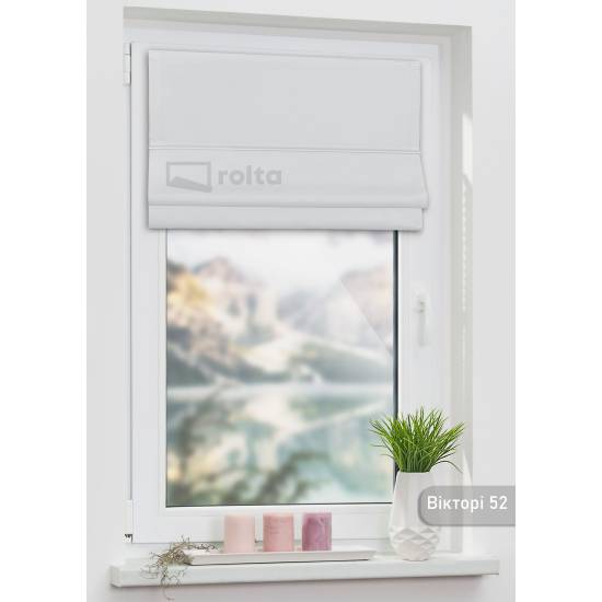 Римські штори-колекція Вікторі БЛЕКАУТ 52 світло сірий Римські штори-колекція Вікторі БЛЕКАУТ 52 світло сірий