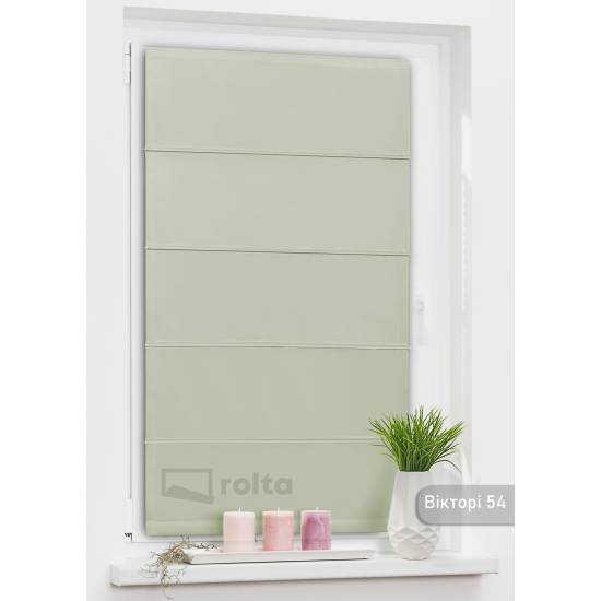 Римські штори-колекція Вікторі БЛЕКАУТ 54 світлий беж