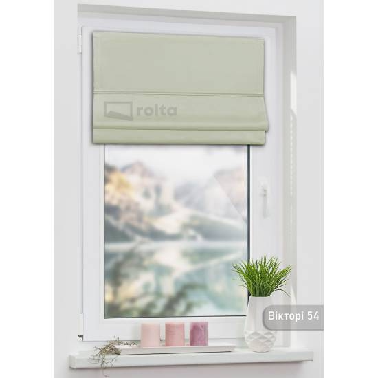 Римські штори-колекція Вікторі БЛЕКАУТ 54 світлий беж