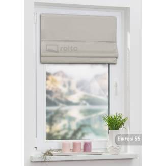 Римські штори-колекція Вікторі БЛЕКАУТ 55 беж