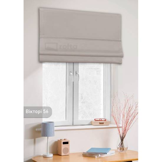 Римські штори-колекція Вікторі БЛЕКАУТ 56 мокко