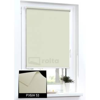 Тканинні ролети блекаут Рубін 53 капучино