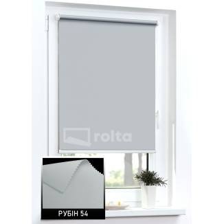 Тканинні ролети блекаут Рубін 54 сірий