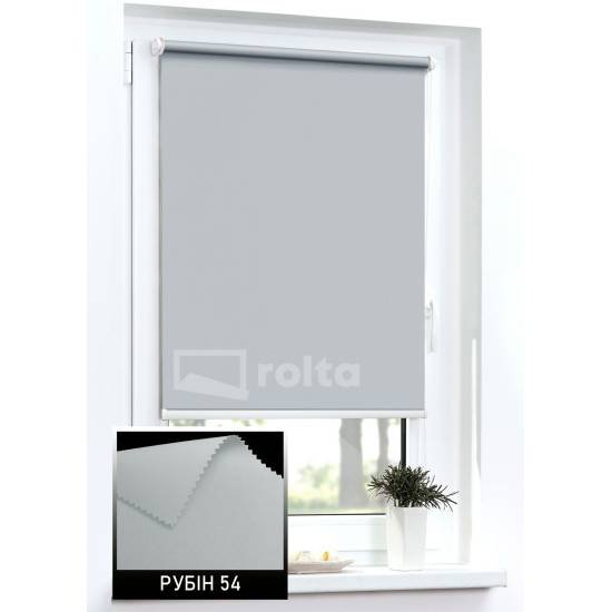 Тканинні ролети блекаут Рубін 54 сірий Тканинні ролети блекаут Рубін 54 сірий