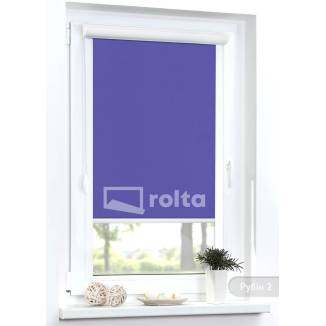 Тканинні ролети блекаут Рубін 2 синій