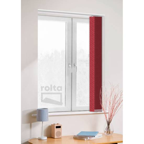 Вертикальні жалюзі Сахара 09 червоний