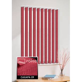 Вертикальні жалюзі Сахара 09 червоний