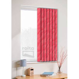 Вертикальні жалюзі Сандра 2129 червоний