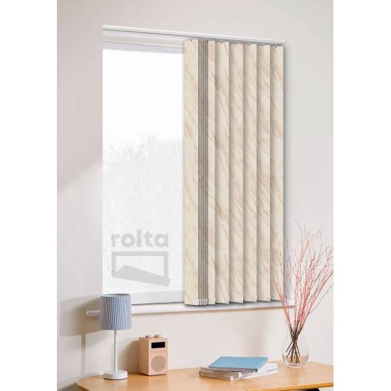 Вертикальні жалюзі Сандра 724 кофейний