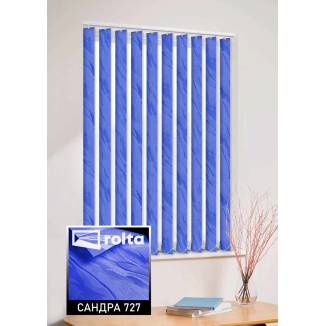 Вертикальні жалюзі Сандра 727 синій