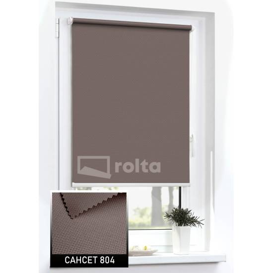 Тканинні ролети Сансет 804 коричневий Тканинні ролети Сансет 804 коричневий
