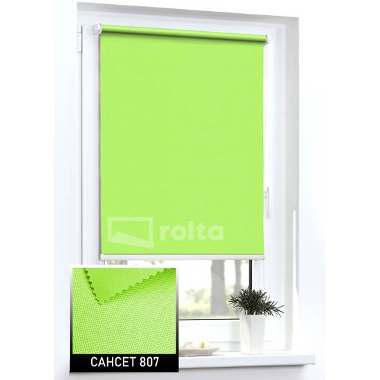 Тканинні ролети Сансет 807 салатовий Тканинні ролети Сансет 807 салатовий