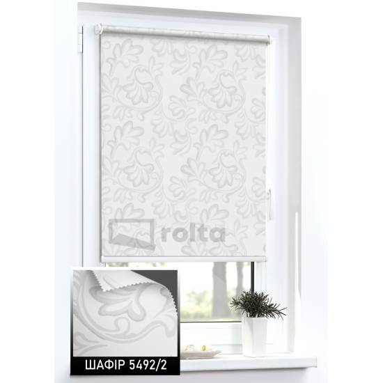 Тканинні ролети Шафір 5492/4 сірий Тканинні ролети Шафір 5492/4 сірий
