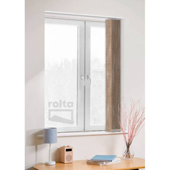 Вертикальні жалюзі Шантунг 0816 коричневий Вертикальні жалюзі Шантунг 0816 коричневий