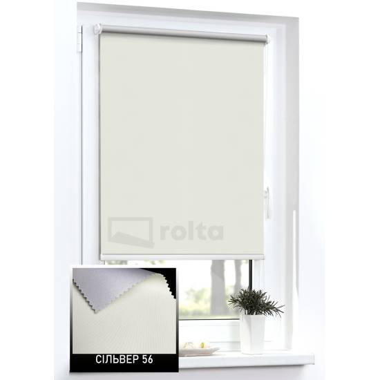 Тканинні ролети блекаут Сільвер 56 беж Тканинні ролети блекаут Сільвер 56 беж