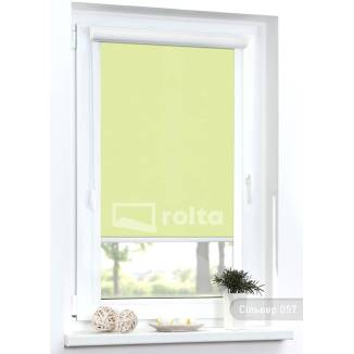 Тканинні ролети блекаут Сільвер 57 світло жовтий