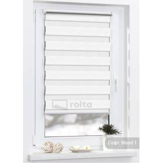 Ролети день-ніч СОФТ WOOD 2 крем
