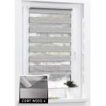 Ролети день-ніч СОФТ WOOD 4 сірий