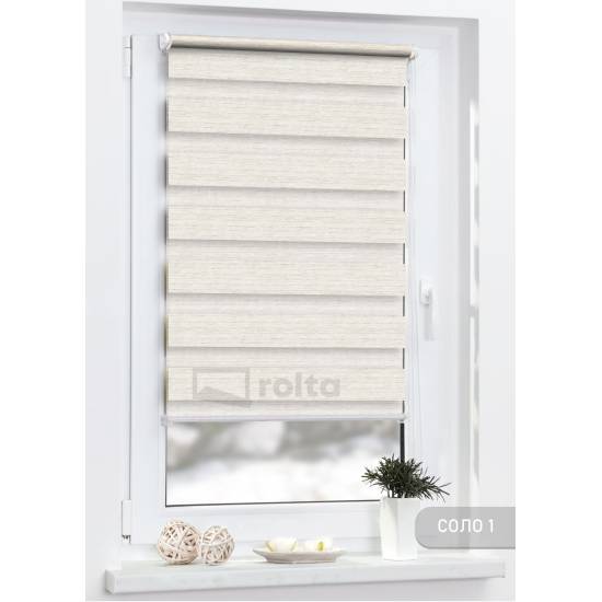 Ролети день-ніч СОЛО 1 беж