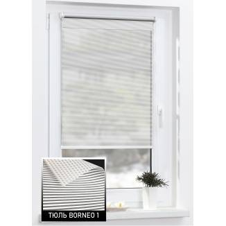 Тканинні ролети Тюль Borneo 1 білий
