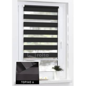 Ролети день-ніч ТОРІНО 6 чорний