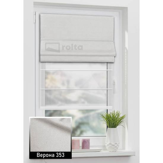 Римські штори Верона 353 платиново сірий Римські штори Верона 353 платиново сірий