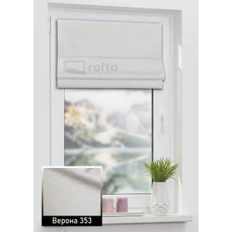 Римські штори Верона 353 платиново сірий