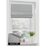 Римські штори Верона 359 срібно сірий