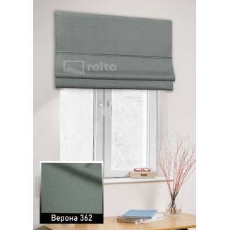 Римські штори Верона 362 антрацит