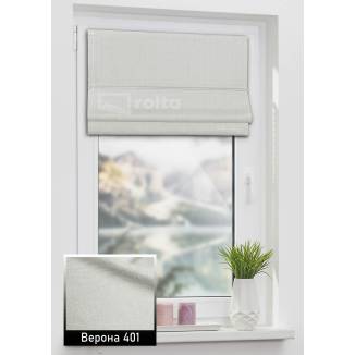 Римські штори Верона 401 світло сірий