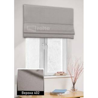 Римські штори Верона 402 сіро коричневий