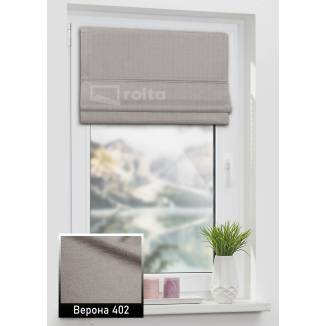 Римські штори Верона 402 сіро коричневий