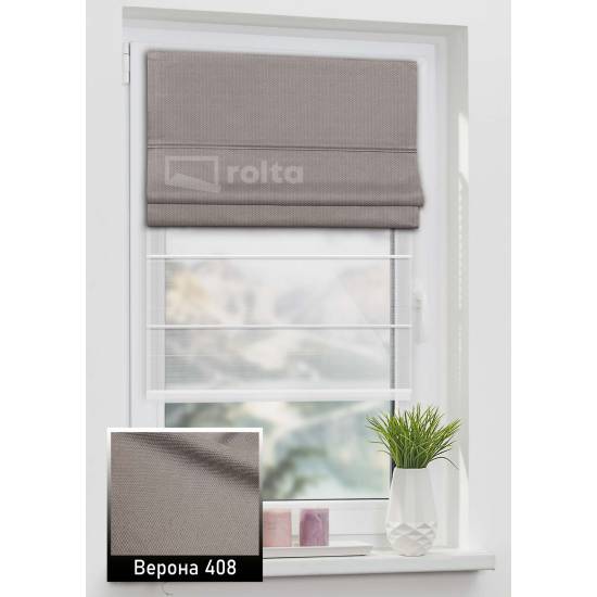 Римські штори Верона 408 коричневий Римські штори Верона 408 коричневий